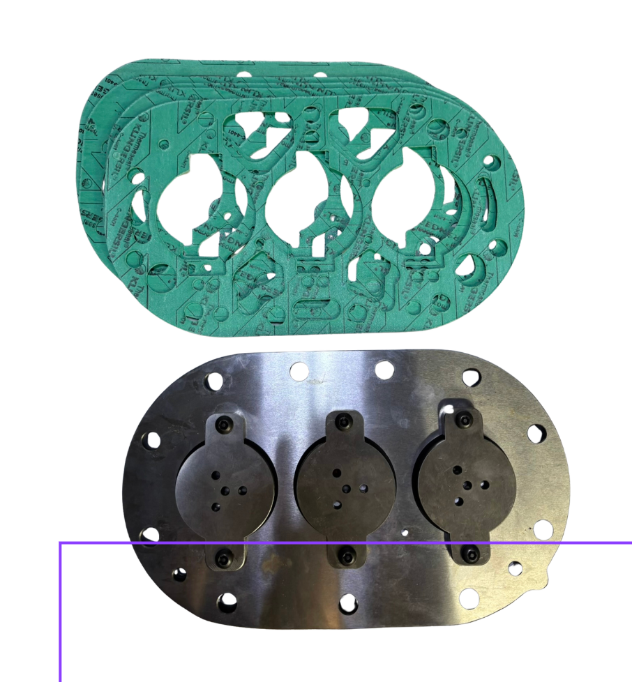 PLATO DE VALVULAS 3D DELTA